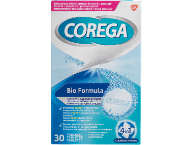Protezų valiklis Tabs Bio Formula
