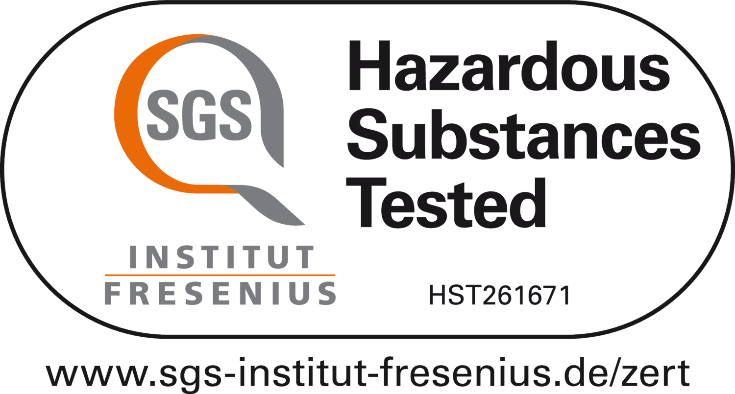 SGS Institut Fresenius: Išbandytos pavojingos medžiagos, HST261671, www.sgs-institut-fresenius.de/zert