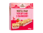 Dėžutė su 8 jogurto ir braškių musli batonėliais, 200g.
