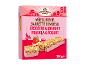 Pakuotė su 8 braškių ir jogurto musli batonėliais, 200g.