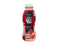 Didelio baltymų kiekio braškinis pieno gėrimas su Nutri-Score A ženklu, 330 ml.