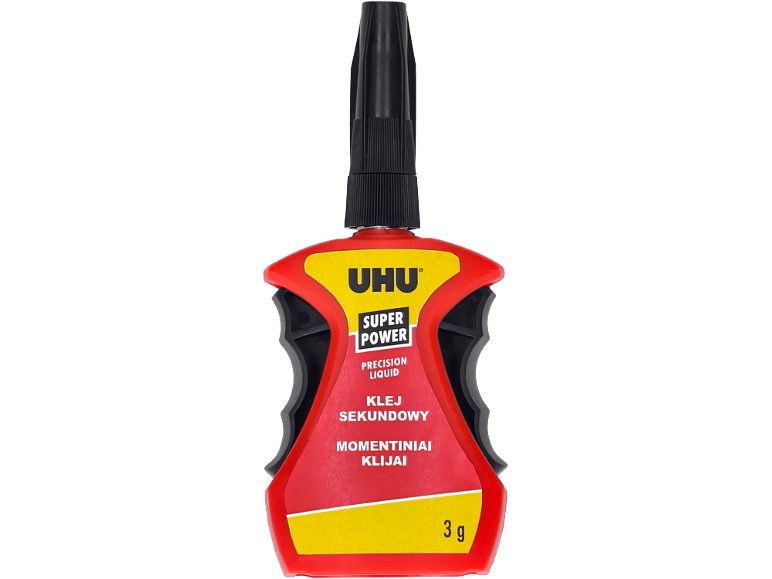 Momentiniai klijai UHU Super Power Precision Liquid, 3 g