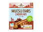 Šokoladiniai musli batonėliai be pridėtinio cukraus, Fairtrade kakava, 8 batonėliai, 200g.