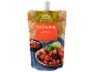 Korėjietiško stiliaus Gochujang pasta pakuotė su vištiena ir laimu.