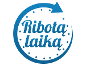 Mėlynas laikrodžio formos logotipas su užrašu 'Ribotą laiką'.