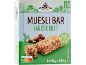 Lazdyno riešutų musli batonėlis, 8 vnt., be pridėtinio cukraus ir Nutri-Score A.