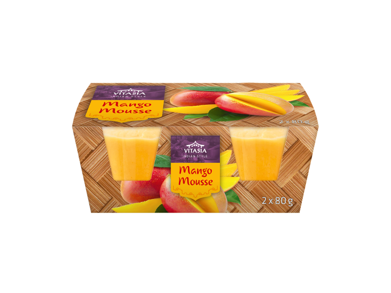 'Vitasia' mangų putėsiai, 2 x 80 g pakuotė.