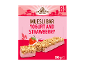 Jogurto ir braškių batonėlių pakuotė, 8 vnt., 200 g.