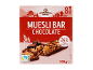 CROWNFIELD Miusli batonėlis su šokoladu, 200 g