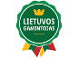 Lietuvos gamintojo kokybės ženklas su karūna ir šalies vėliavos spalvomis