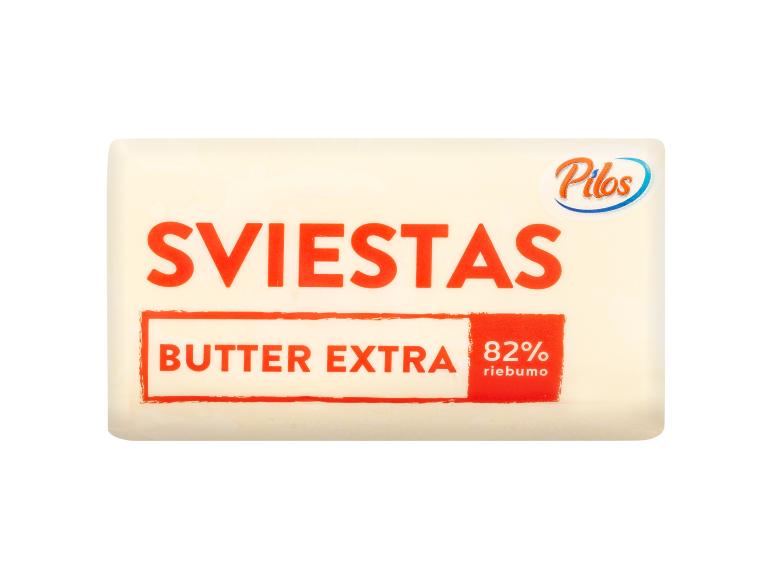'Pilos' sviestas, 82 % riebumo