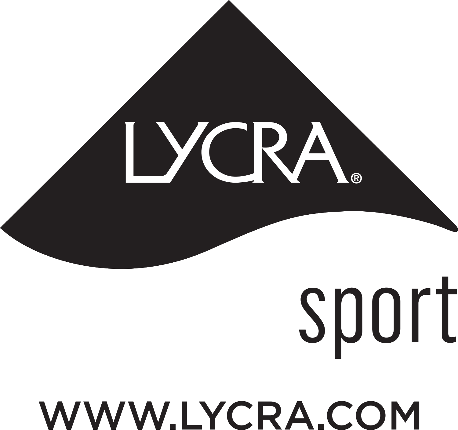 LYCRA sport WWW.LYCRA.COM logotipas