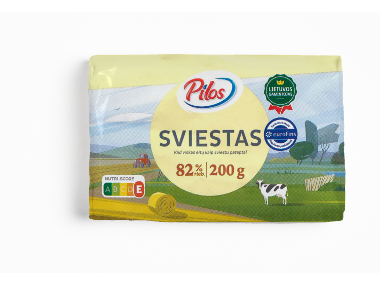 Sviestas 82 %