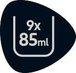 Etiketė: 9x 85ml