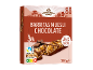 Dėžutė su 8 šokoladiniais musli batonėliais, 24% pieniško šokolado, 200g, Fairtrade kakava, Nutri-Score A.