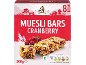 'Crownfield' javainių batonėliai su spanguolėmis, 8 vnt., 200g