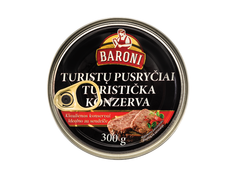 Baroni kiaulienos konservai, 300 g