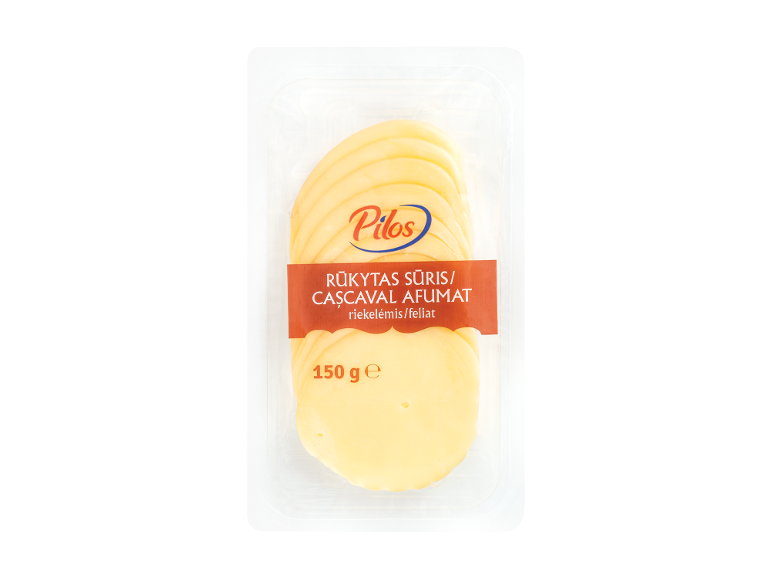 Pilos pjaustytas rūkytas sūris, 150 g