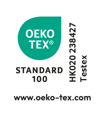 OEKO-TEX® STANDARD 100 sertifikatas, HK020 238427 Testex, www.oeko-tex.com