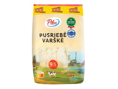 Pusriebė varškė XXL