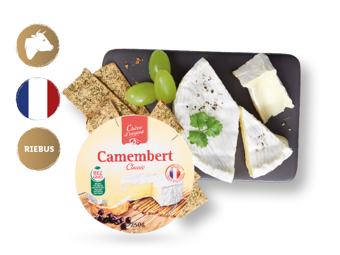 Prancūziškas kamambero sūris (Prancūzija) 