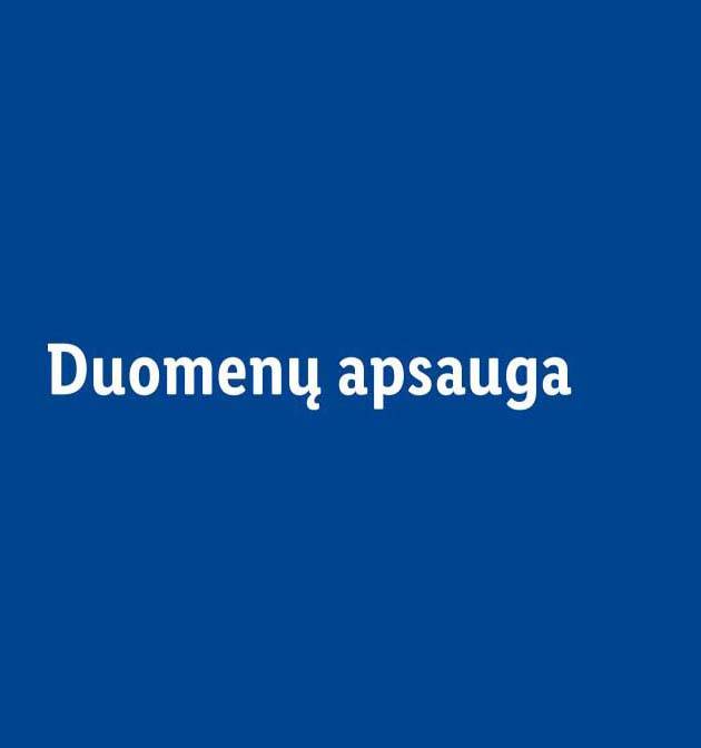 Duomenų apsauga