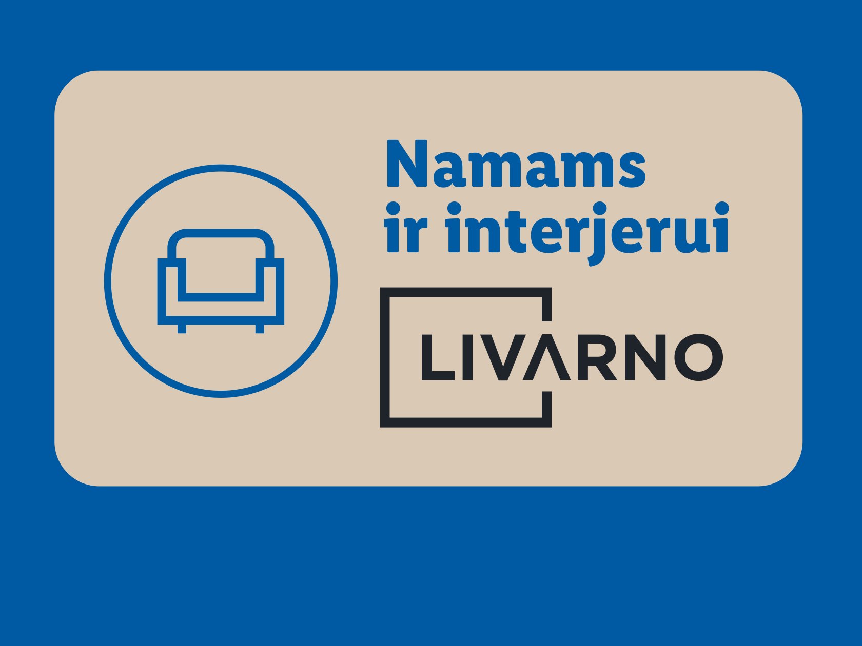 Baldai ir interjero detalės namams.