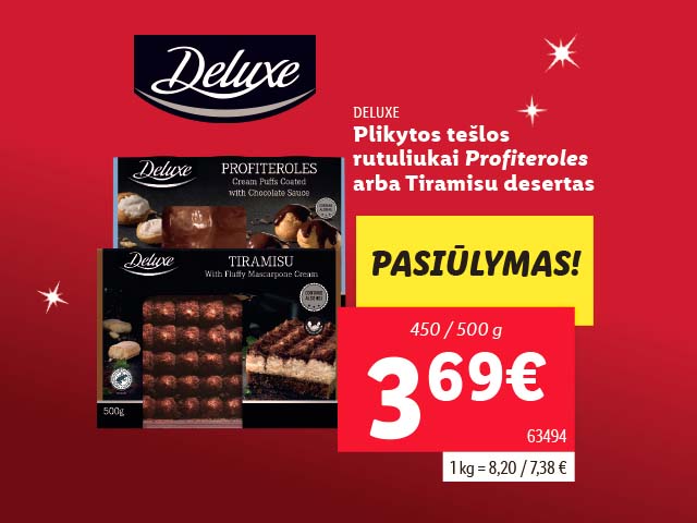 Gurmaniški produktai už mažą kainą!