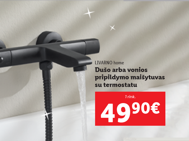 Komfortas vonios kambaryje