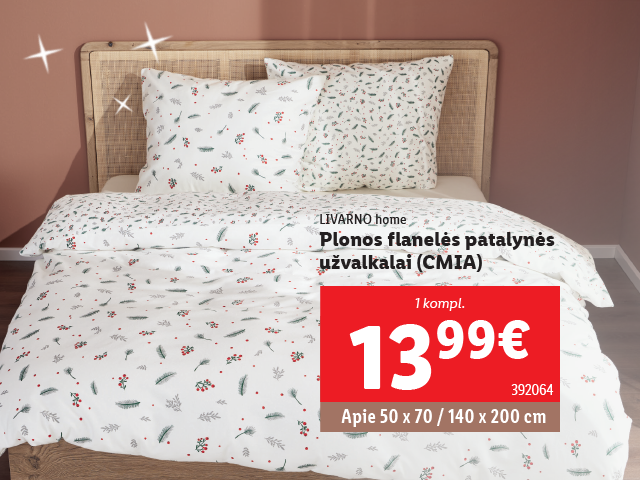 Jaukumas ir šiluma miegamajame