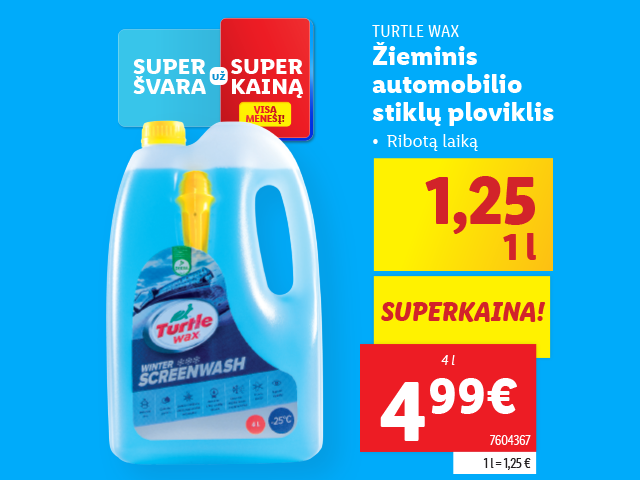 Superšvara už superkainą!