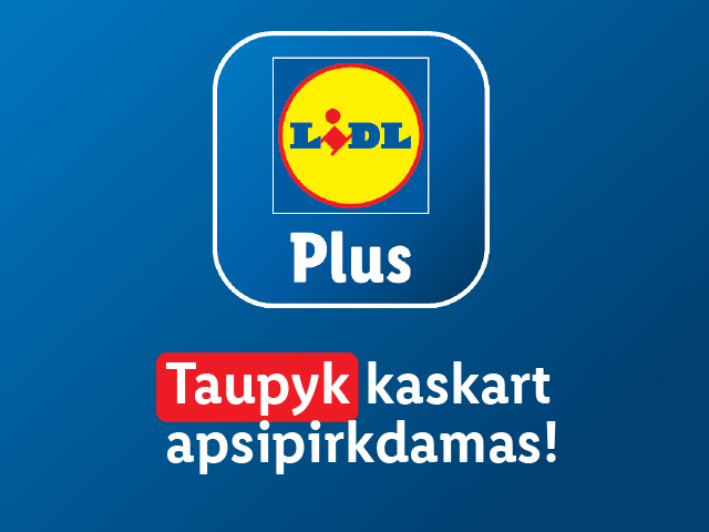„LIDL Plus“ pasiūlymai