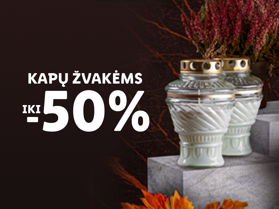 Kapų žvakės ir gėlės