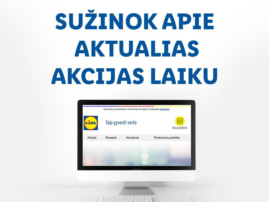 Lidl naujienlaiškis