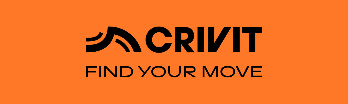 Crivit logo: Raskite savo judėjimą.
