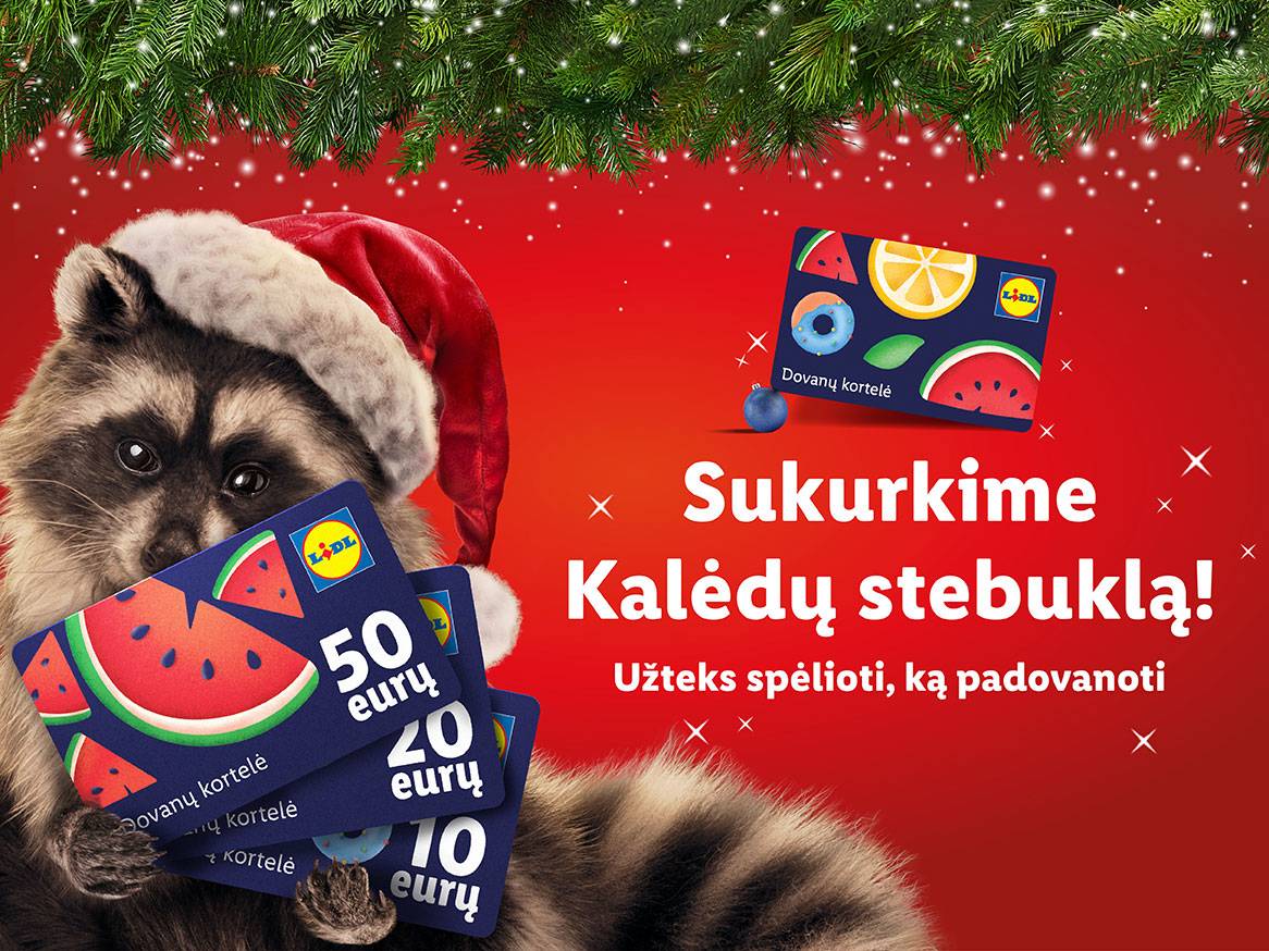 Dovanų kortelės