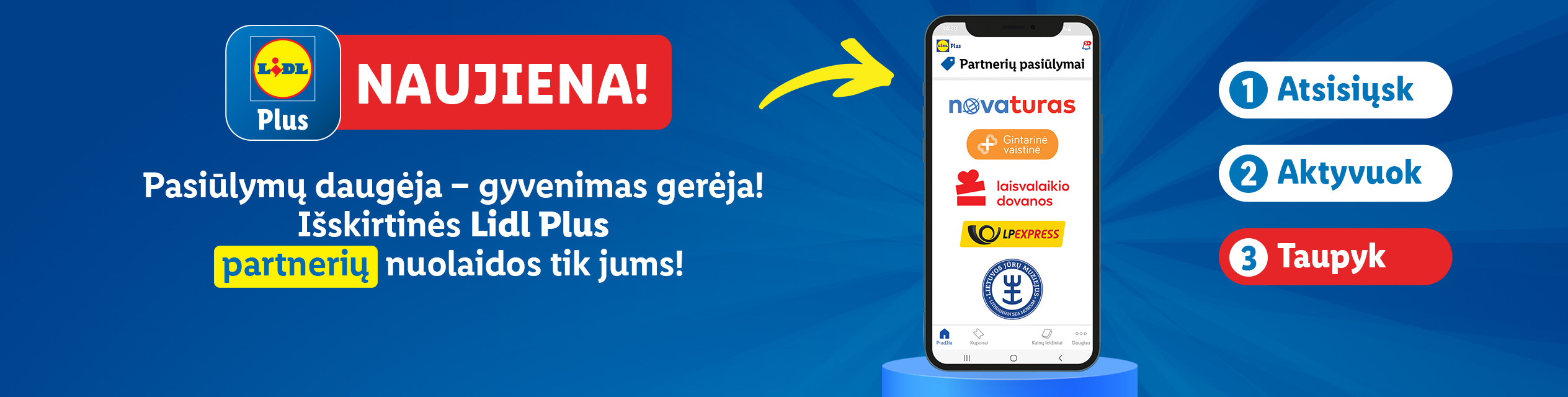 Partnerių pasiūlymai