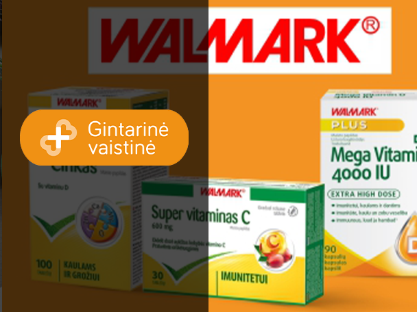 -40 % nuolaida maisto papildams WALMARK