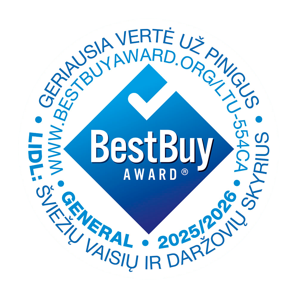 „Best buy“ - vaisiai ir daržovės